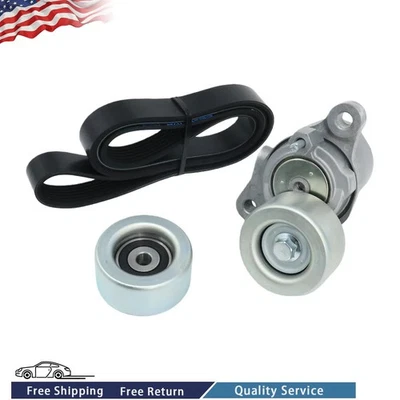 3PCS Serpentine Belt Drive Component Kit for 2017-2022 Toyota Highlander 3.5 V6 - Image 1 of 4