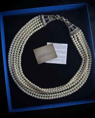 Heidi Daus, Pearl Necklace Age of Elegance NIB - Image 1 of 4