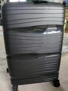 K2 Global Shield V Spinner Medium Hard Suitcase 67cm Black K2A-S5-67B BRAND NEW - Picture 1 of 13