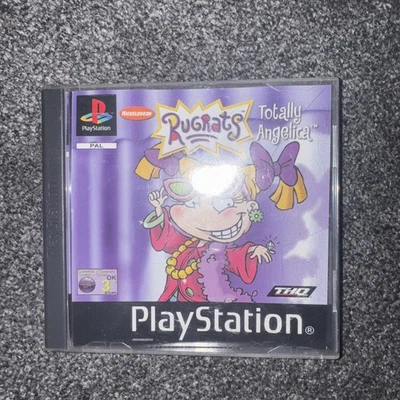 Rugrats: Totally Angelica (2005) Playstation One Complete With Manual. Disc MINT - Image 1 of 4