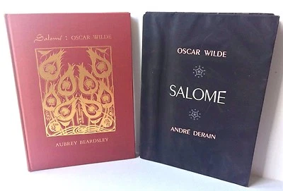Oscar Wilde SALOME Illustrated Limited Editions Club Beardsley Derain 1938 2 Vol - Image 1 of 4