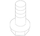 Genuine Ford Support Brace Bolt W500233-S442