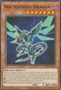 YUGIOH CARD 1 X NOCTOVISION DRAGON ETCO-EN007 1ST EDITION - Picture 1 of 1