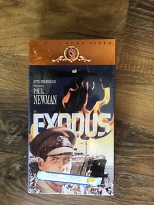 VHS Exodus Movie Paul Newman, double set, sealed New In Box! 2 Tape Boxset - Picture 1 of 2