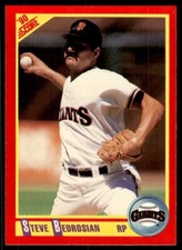 1990 Score Steve Bedrosian San Francisco Giants #379