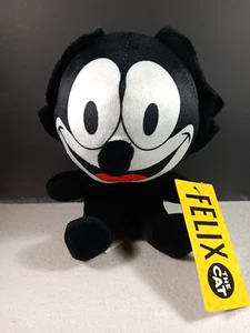 Muñeca de peluche de 6" de dibujos animados de Félix el gato Dreamworks - Imagen 1 de 4