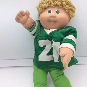  Jugador de fútbol americano vintage Cabbage Patch Kids 1978, 1982 #27  - Imagen 1 de 10