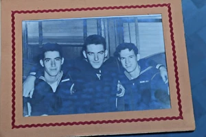 Vintage Photo Sailors Shangri-La Chinese Restaurant Souvenir Circa 1940s Philly - Picture 1 of 5