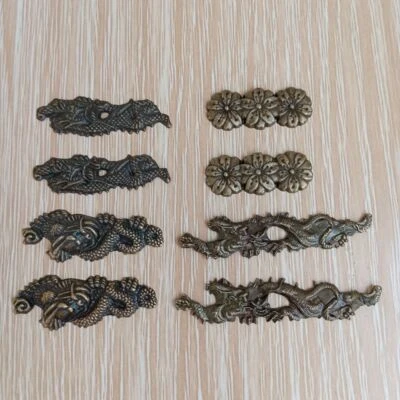 8 Piece Sword's Menuki Fitting Dragon Handle Accessories For Katana Blade Tanto - Image 1 of 4