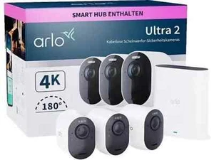 Kit de 2 cámaras de vigilancia Arlo Ultra - Juego de 3, Blanco - Imagen 1 de 10