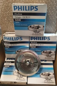 Philips Aluline Halogenlampe 12 V R111 3000h 50 Watt G53 FASTP & P 426550 111 mm - Bild 1 von 6