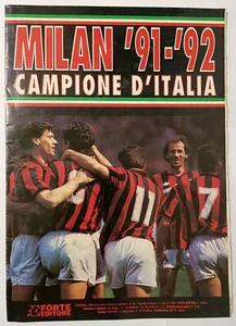 AC Milan 1991/92 Campione d'Italia Poster Forte Editore - Foto 1 di 4