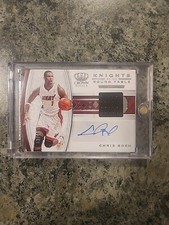 2019-20 Crown Royale Knights of the Round Table CHRIS BOSH Jersey Auto /49 
