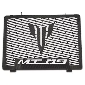 Aluminum alloy Radiator Grille Guard Cover For Yamaha MT09 FZ09 2013-2018 Carbon - Picture 1 of 3