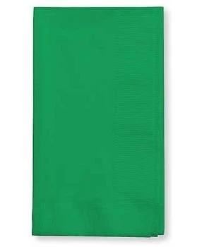 Creative Converting Touch of Color 2-ply 50 Count Paper Dinner Napkins Emerald Green