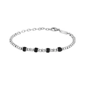 BREIL MIXOLOGY BRACCIALE DA UOMO IN ACCIAIO E CERAMICA GRECA TJ3430 (1005) - Foto 1 di 3
