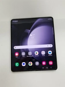 Samsung Galaxy Z Fold 5 256GB Schwarz SM-F946U (Entsperrt) Voll Funktionsfähig DF5109 - Bild 1 von 12