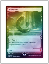 1x Foil Wasteland, Zendikar Rising Expedition, Magic the Gathering MTG