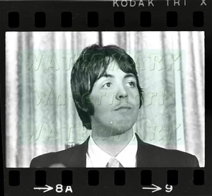 BEATLES - JOHN LENNON - PAUL MCCARTNEY - ORIGINAL NEGATIVE & SCAN - USE ANYWHERE - Picture 1 of 1