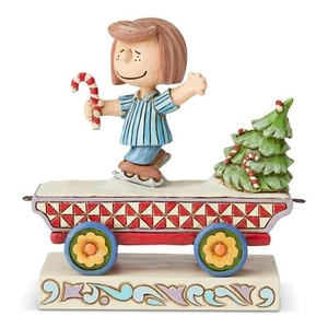 Jim Shore Peanuts Peppermint Patty Train Car Figurine 6003027 - Picture 1 of 4