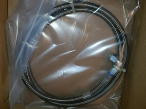 Nueva MANGUERA trenzada de acero inoxidable, 82" de largo SS Mil-Spec 3113451C91L LEHAVOT - Imagen 1 de 3