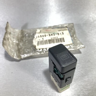 Rear Window Heater Switch 35500-SH3-013 For Honda City Civic Shuttle - Image 1 of 4