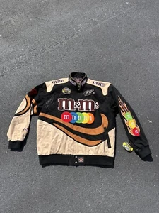 New W/ TAGS - M&M NASCAR Jacket Elliot Sadler Size 3XL JH Design - AUTOGRAPHED - Picture 1 of 8