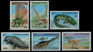 Benín 1996 - Mi-Nr. 836-841 ** - Estampillada sin montar o nunca montada - Animales prehistóricos - Imagen 1 de 1