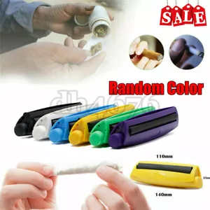 Portable Cigarette Rolling Machine 110mm Joint Cone Plastic Maker Roller Tool - Picture 1 of 12