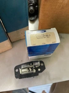 New Genuine Ford E7TZ-19A706-A Heater Blower Motor Resistor  1980-1990 Truck - Bild 1 von 2