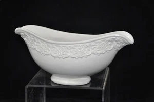 Ceramica Stefani Italy White Gravy Boat - Picture 1 of 4