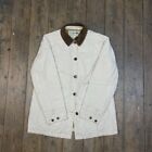 L.L Bean Over Coat Y2k Vintage Button Up Hunting Jacket Beige, Mens Small