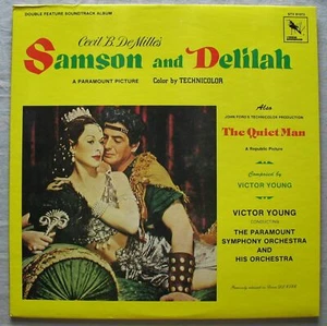 OST053) Samson and Delilah Quiet Man LP OST Soundtrack Varese STV 81073 - Picture 1 of 6