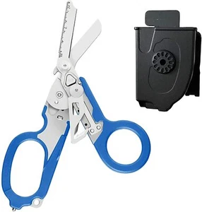 Raptor Scissors, 6 in 1 Multi Tool Folding Emergency Medical First Aid Scissor - Picture 1 of 21