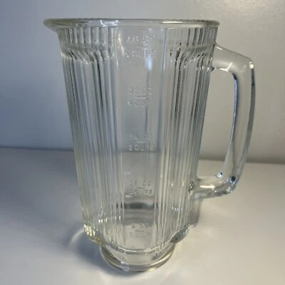 Licuadora Waring vintage jarra de vidrio de 5 tazas solo modelo 11-254 pieza de repuesto Foto 1 de 4