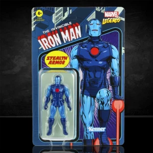 Figura Stealth Armor Iron Man Marvel Legends Colección Retro 3.75" - Imagen 1 de 4