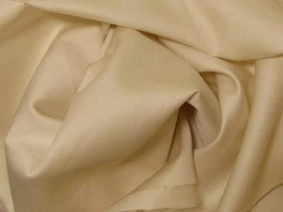 Organic Cotton Sateen Fabric, 300 Thread Count, 113 Inches Wide - Image 1 of 4