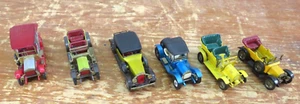 6 Vintage MATCHBOX yesteryear Rolls Royce, Packard, Stutz, Spyker, Daimler - Picture 1 of 10