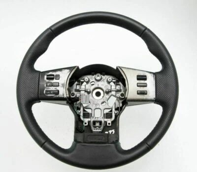 Lenkrad Lederlenkrad Nissan Navara ab 2005 Bj  NEU LEDERBEZUG Neu Beziehen - Bild 1 von 4