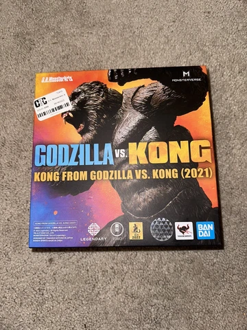 Bandai Tamashii S.H. MonsterArts Godzilla vs Kong (2021) King Kong NEW Cover
