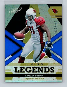 Panini Prestige Xtra Points 2022 azul/299 Anquan Boldin #LL-22 Cardinals - Imagen 1 de 2