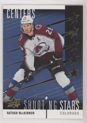 2019-20 Upper Deck Shooting Stars Centers Nathan MacKinnon #SSC-5 - Image 1 of 2