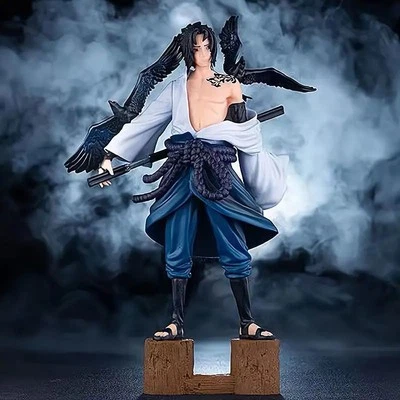 Action Figure SASUKE UCHIHA Naruto Shippuden 28 Cm Chidori GK Collezione NUOVA  - Immagine 1 di 4