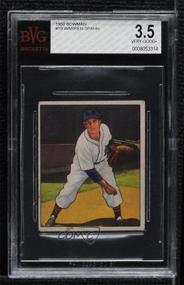 1950 Bowman Virgil Trucks #96 BVG 3.5 - Image 1 of 2