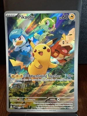 Pikachu 027 Sv: Scarlet & Violet Promo Cards Holo - Image 1 of 2