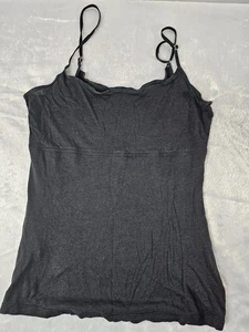 Daisy Fuentes My Favorite Slimming Camisole Top - Black - SZ LG - Picture 1 of 7