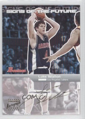 2003-04 Bowman Rookies & Stars Signs of the Future Luke Walton #SFA-LW Auto RC - Image 1 of 2