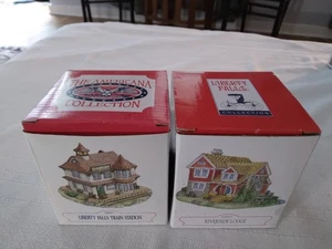 Vintage WEIHNACHTEN - 2 LIBERTY FALLS SAMMLUNG (B) - Bild 1 von 2