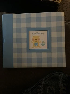 Hallmark “Our baby Boy” Memory Book New In Sleeve - Image 1 of 4