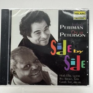 Side by Side by Itzhak Perlman/Oscar Peterson (CD, 1994, Telarc) New & Sealed - Picture 1 of 2